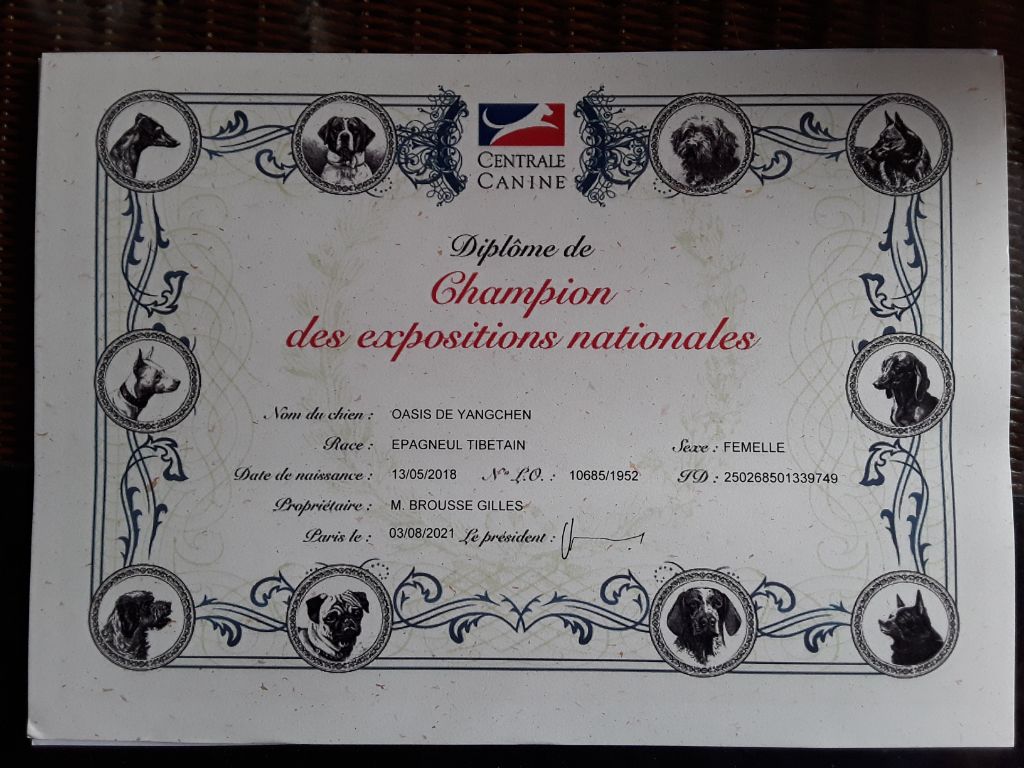 Championne des expositions nationales